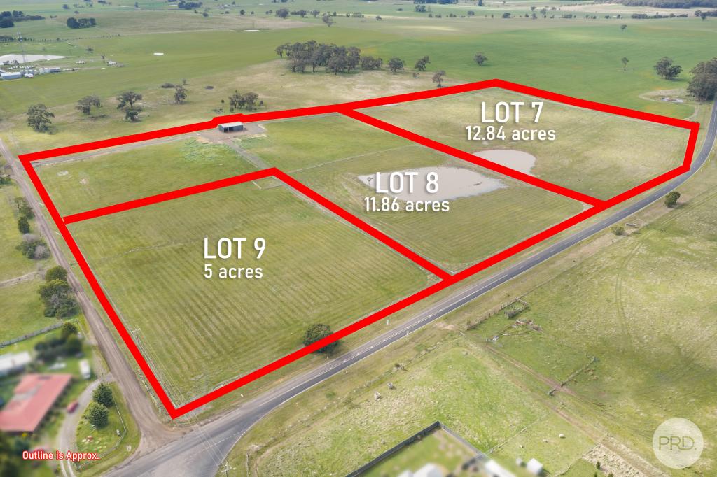 Lot 7, 8 & 9 Smythesdale-Snake Valley Rd, Snake Valley, VIC 3351