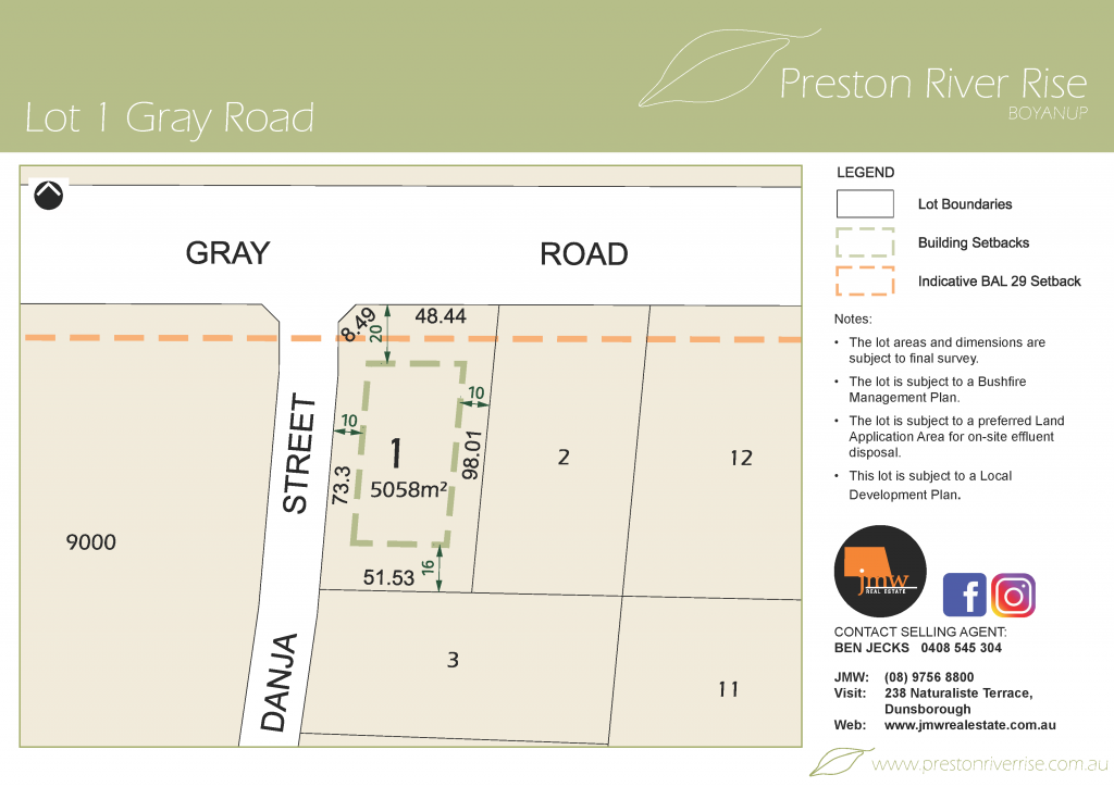 Lot 1 Preston River Rise, Boyanup, WA 6237