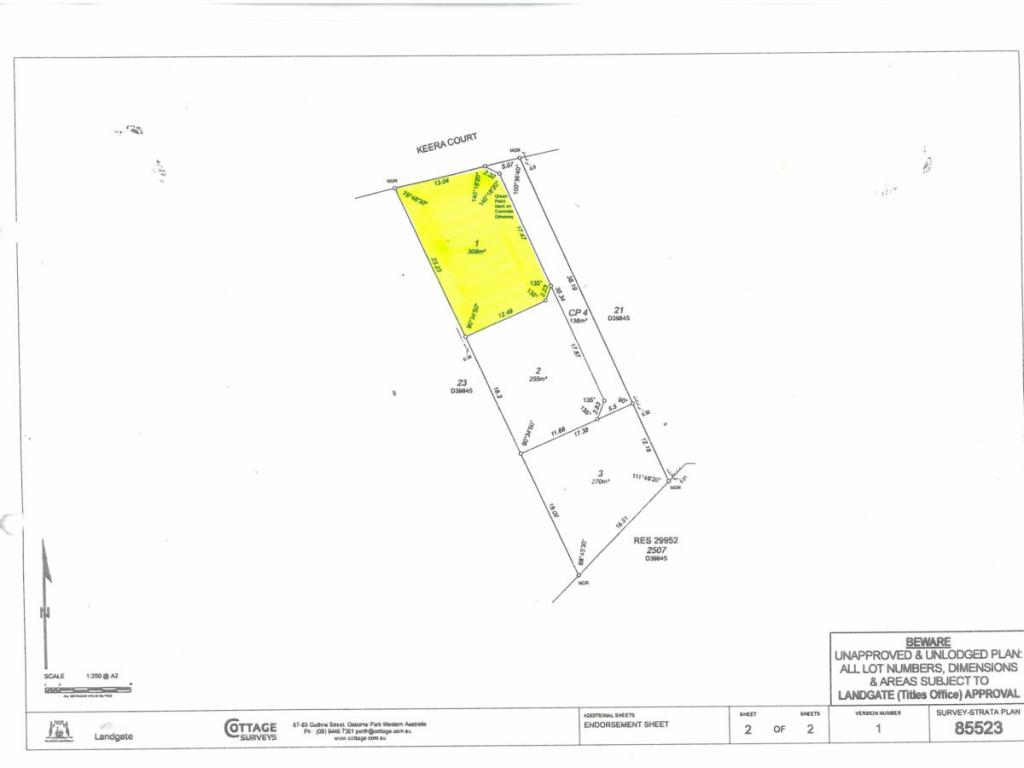 PROPOSED LOT 1/16 KEERA COURT, MADDINGTON, WA 6109