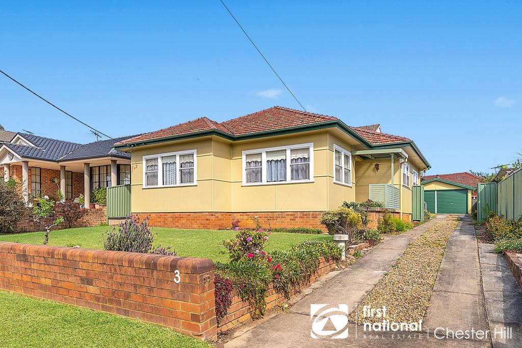 3 Meakin Cres, Chester Hill, NSW 2162