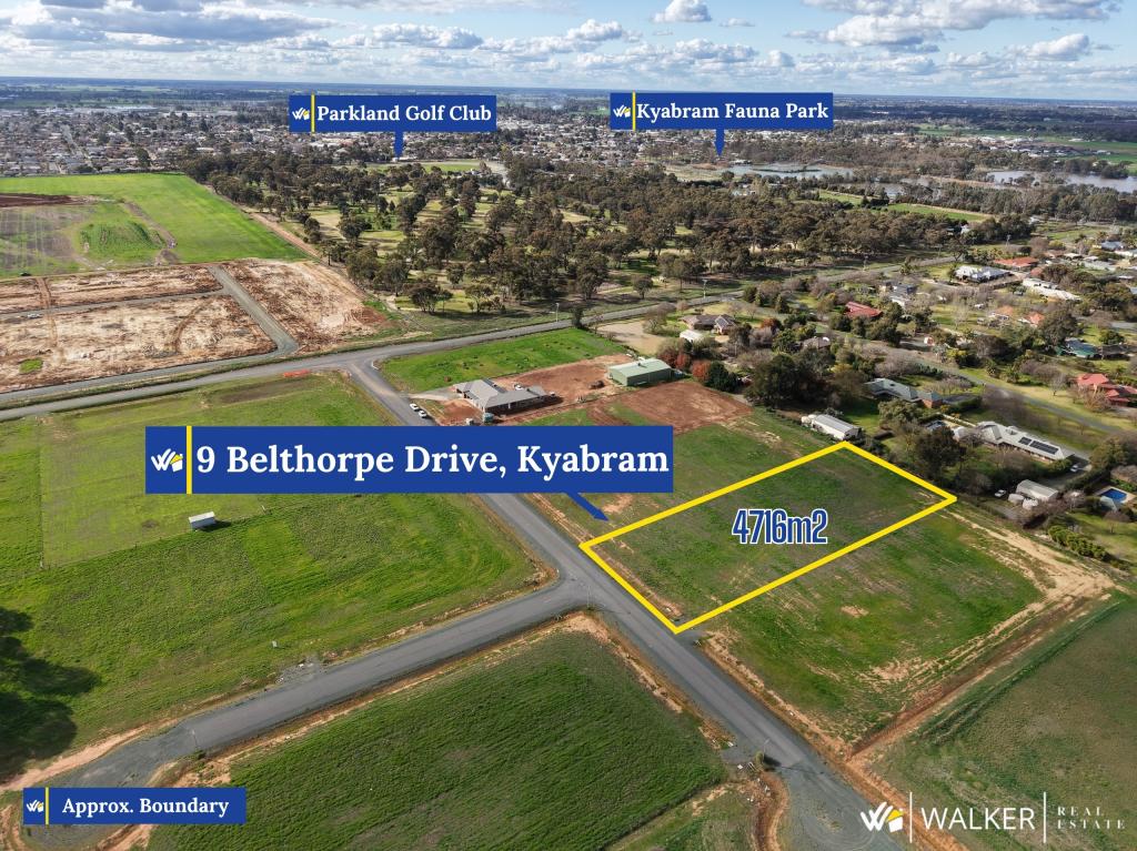 9 BELTHORPE DR, KYABRAM, VIC 3620