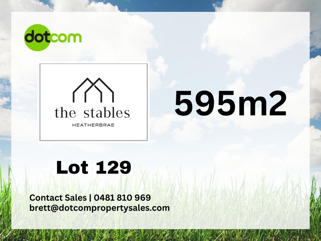 LOT 129 PROPOSED RD, HEATHERBRAE, NSW 2324