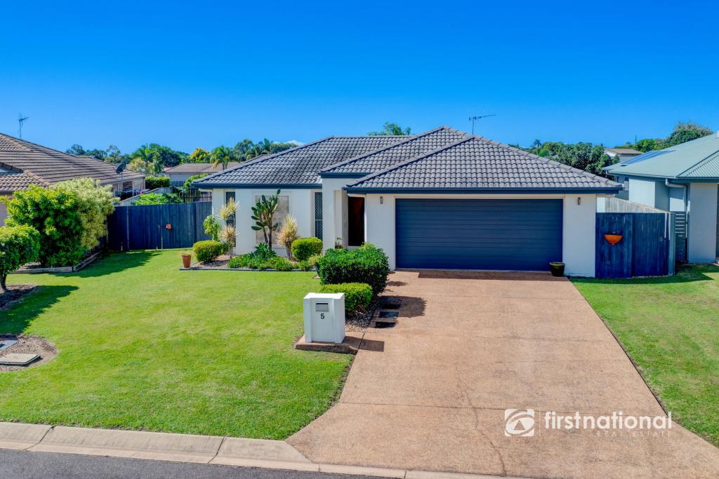 5 Charlotte Ct, Kalkie, QLD 4670