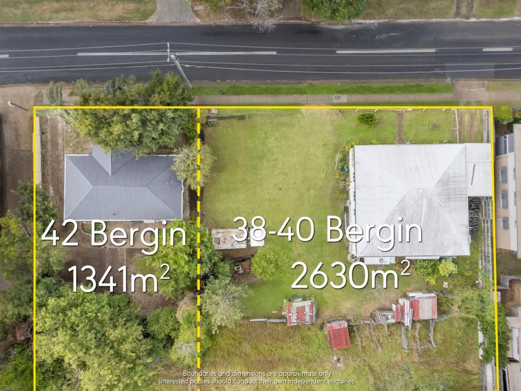 38-40  & 42 Bergin St, Booval, QLD 4304