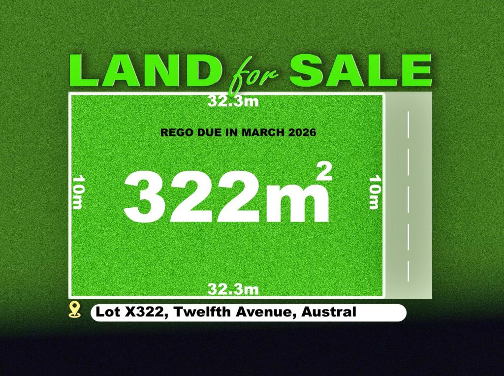 Lot X322/340 Twelfth Ave, Austral, NSW 2179