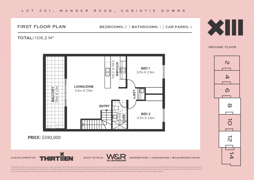 12/Lot 201 Mander Rd, Christie Downs, SA 5164