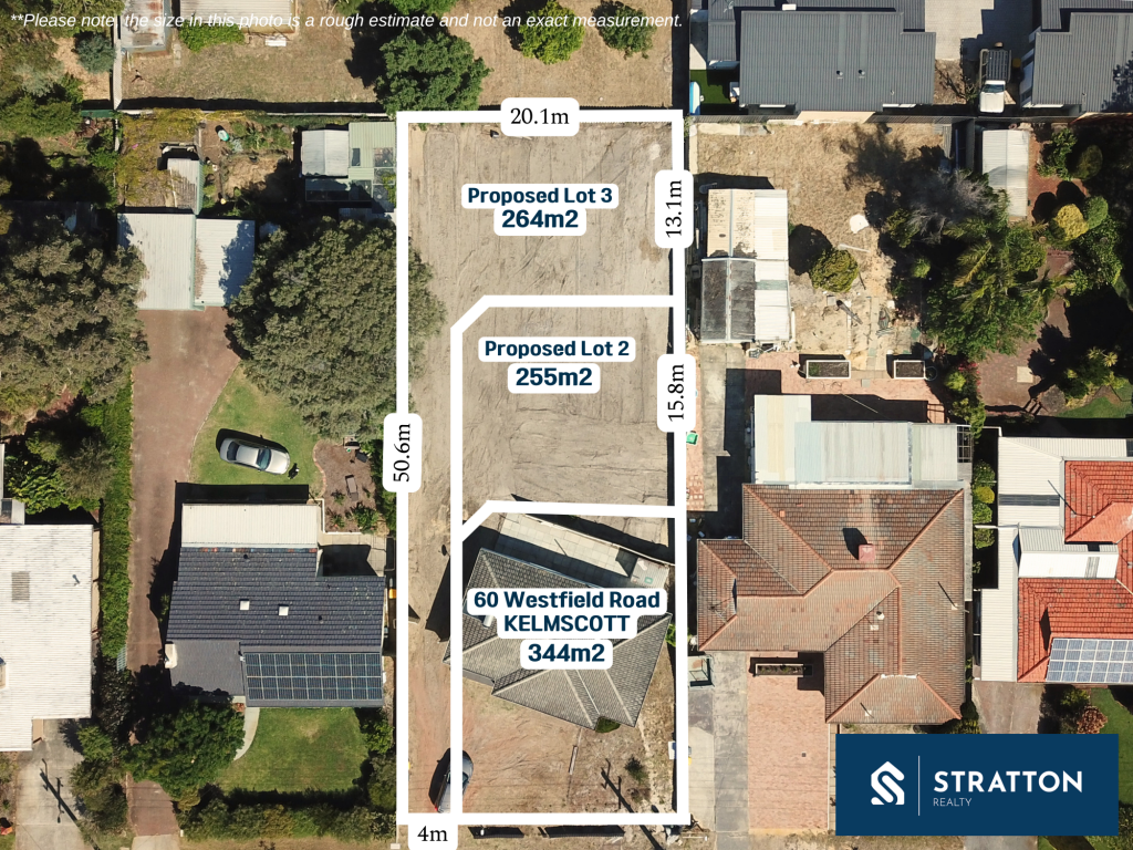 Prop Lot 2&3/60 Westfield Rd, Kelmscott, WA 6111