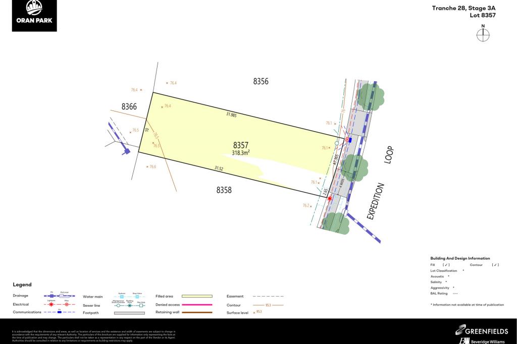 Lot 8357 Tranche 28/3, Oran Park, NSW 2570