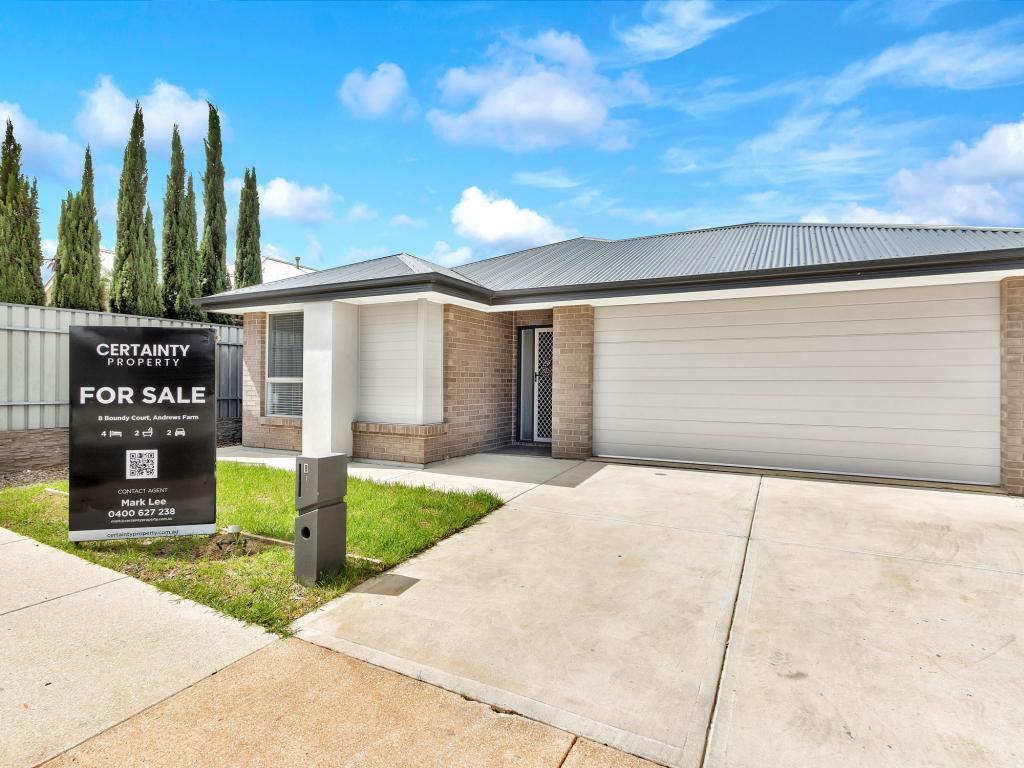 8 BOUNDY CT, ANDREWS FARM, SA 5114