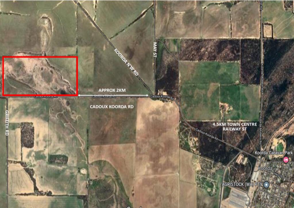 Lot 562 Koorda Wongan Hills Rd, Badgerin Rock, WA 6475