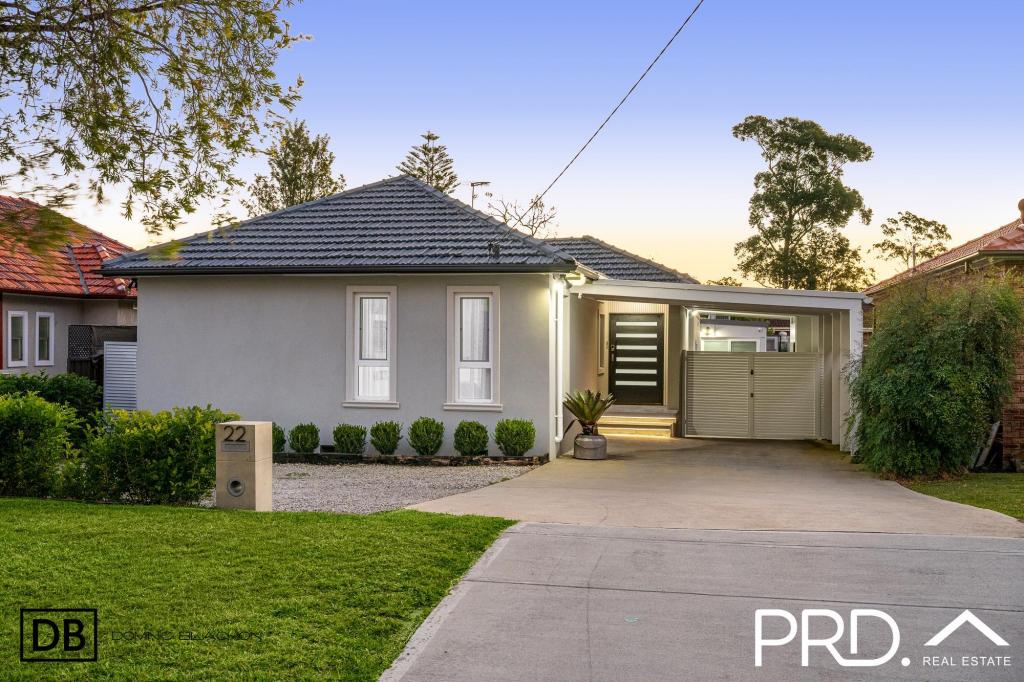 22 HARCOURT AVE, EAST HILLS, NSW 2213