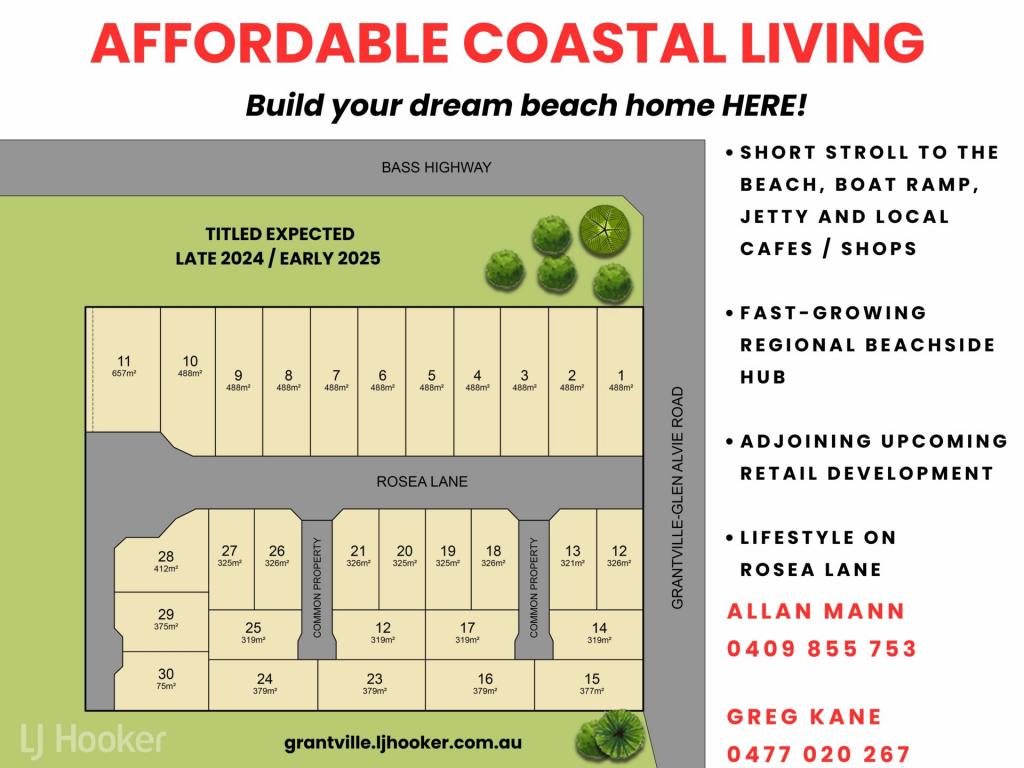 Lot Lot 23 Rosea Lane/6-12 Grantville - Glen Alvie Road, Grantville, VIC 3984