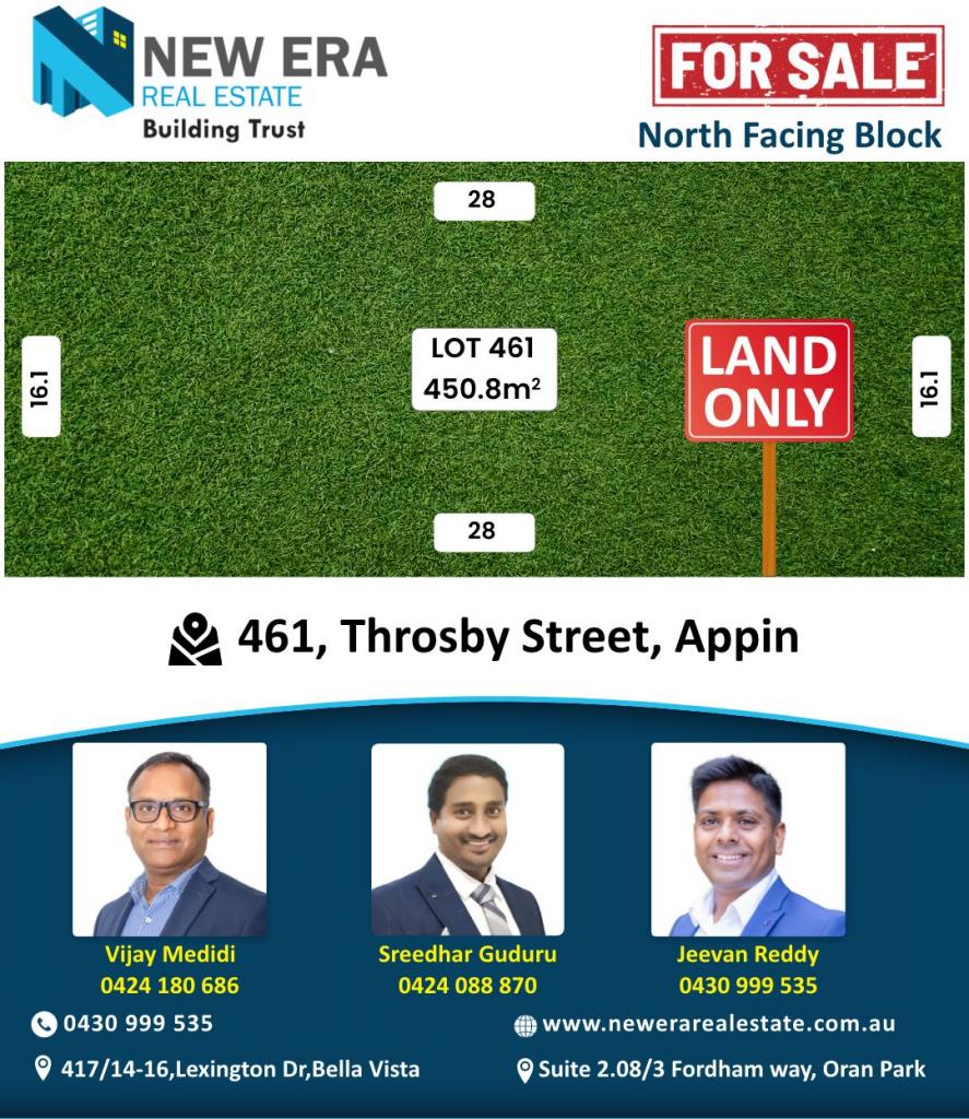 Lot 461 Throsby Way, Ambarvale, NSW 2560