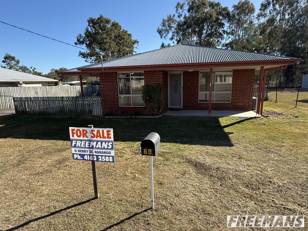 24 Hawthorne St, Nanango, QLD 4615
