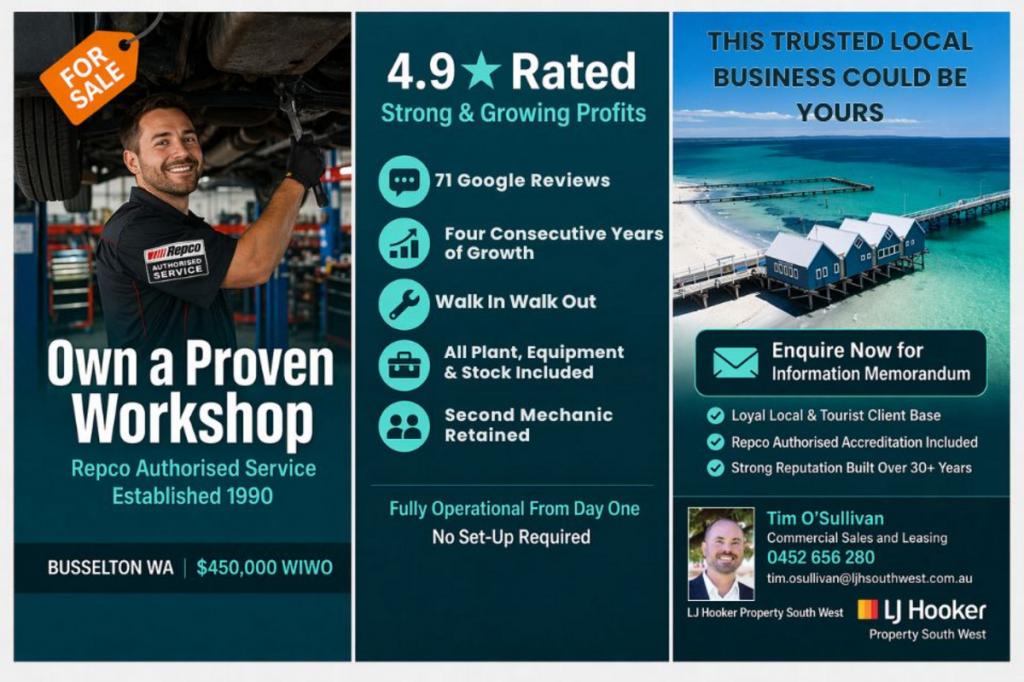 (Business) Busselton Auto Tech, Busselton, WA 6280