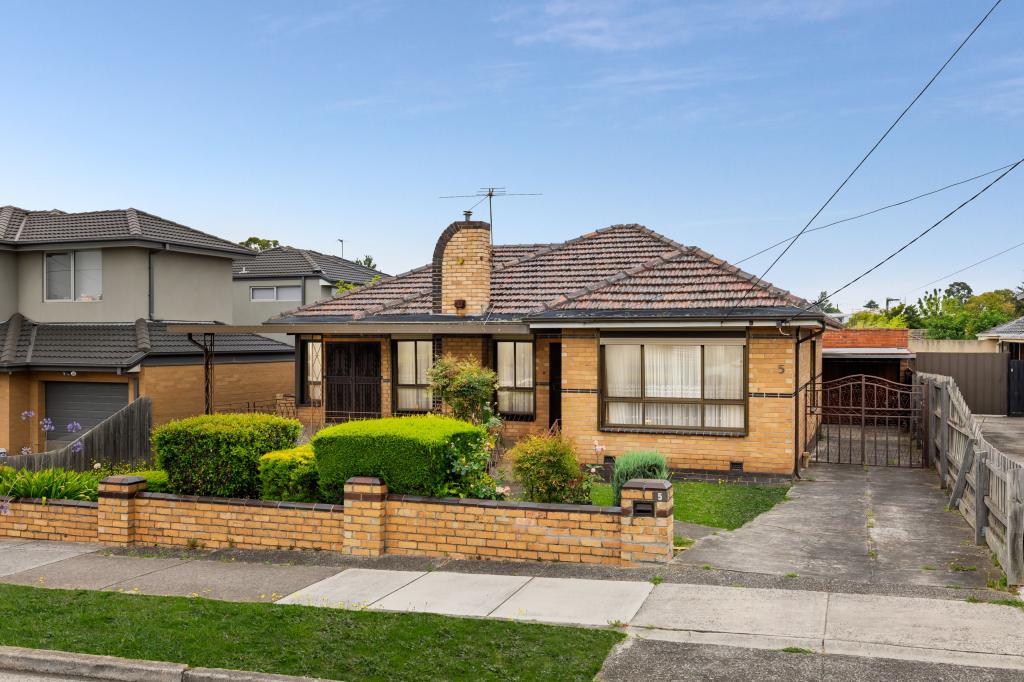 5 OBERON AVE, OAKLEIGH EAST, VIC 3166