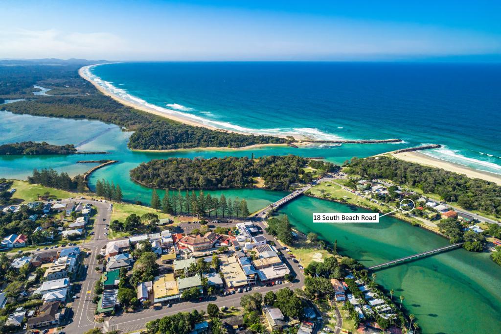 18 SOUTH BEACH RD, BRUNSWICK HEADS, NSW 2483