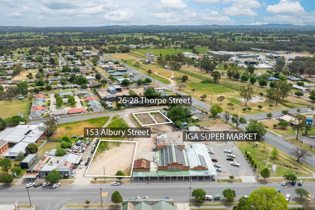 153 Albury Street & 26-28 Thorpe St, Holbrook, NSW 2644