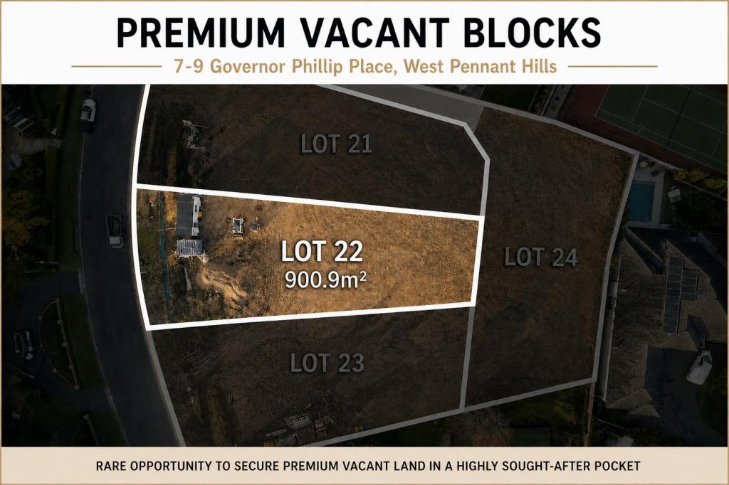 Lot 22 7-9 Governor Phillip Pl, West Pennant Hills, NSW 2125