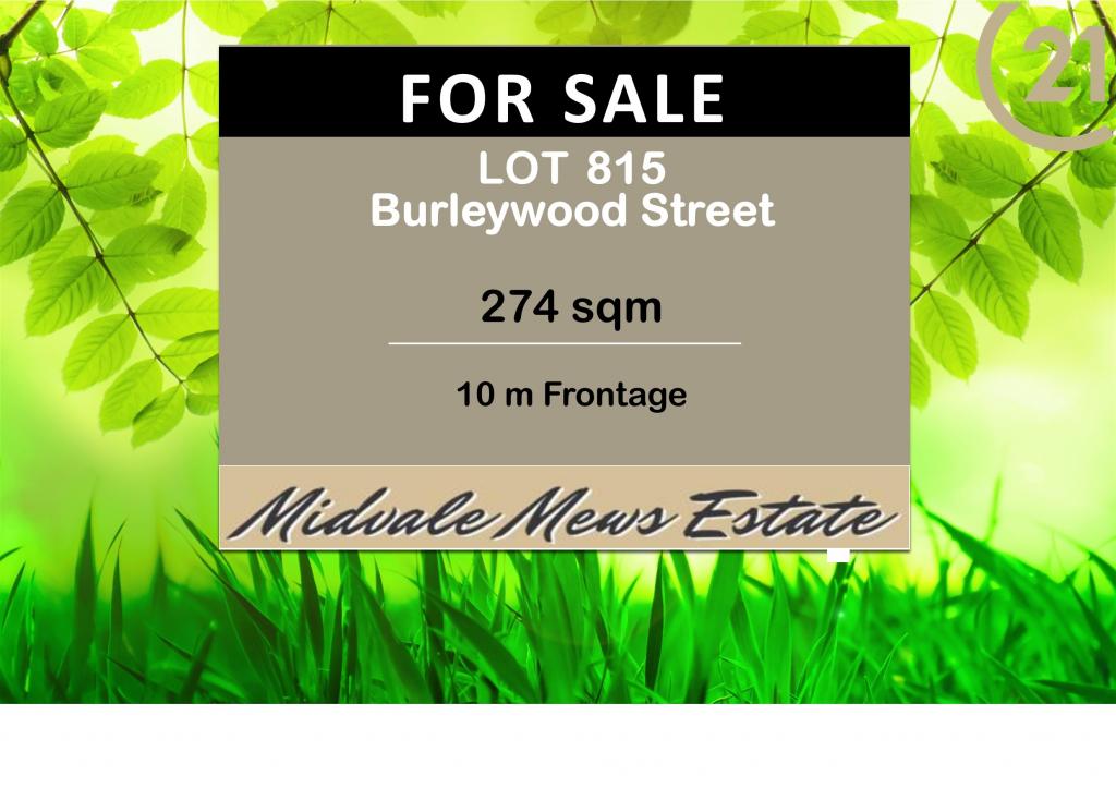 Lot 815 Burleywood Street, Midvale, WA 6056