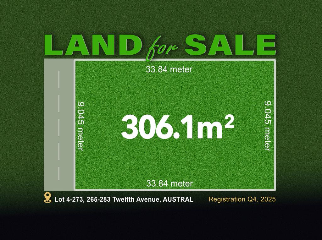Lot 6-273x/265-283 Twelfth Ave, Austral, NSW 2179