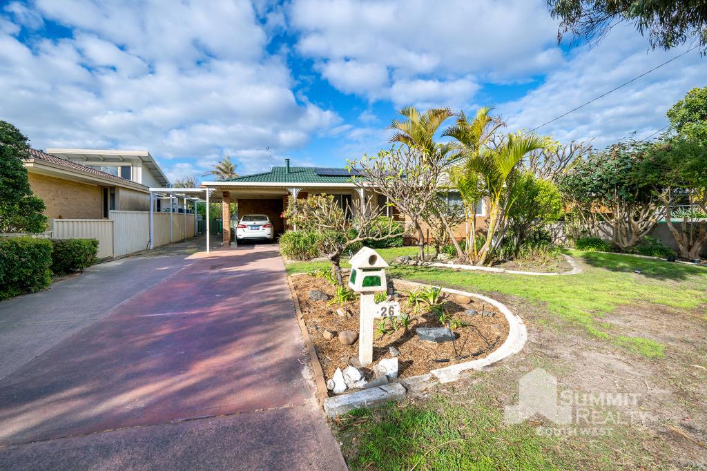 26 Barnes Cres, East Bunbury, WA 6230
