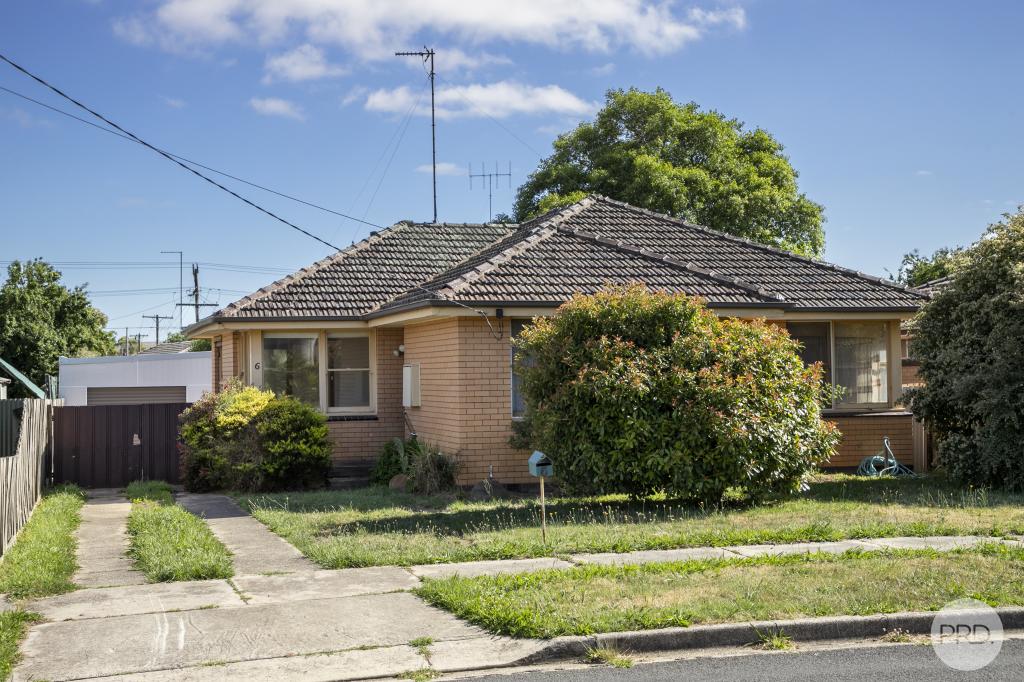 6 DERMOT ST, WENDOUREE, VIC 3355