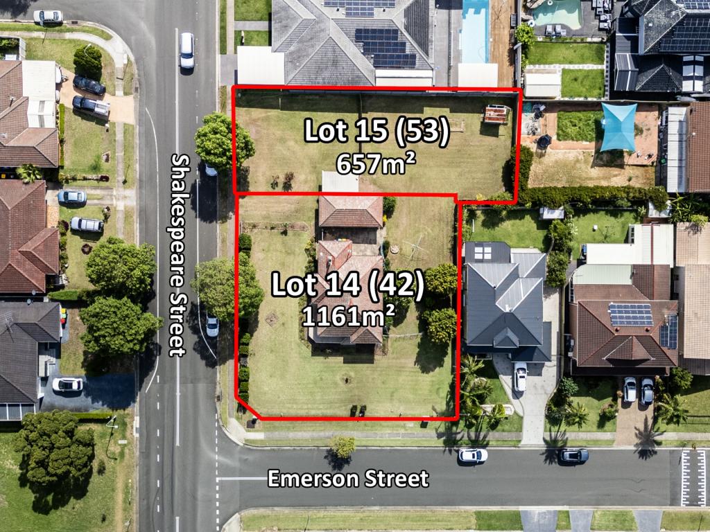 42 EMERSON AND 53 SHAKESPEARE ST, WETHERILL PARK, NSW 2164