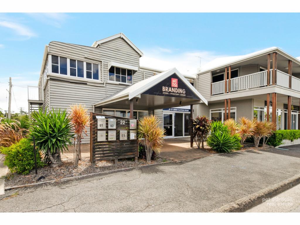 Upstairs/22 Upper Dawson Rd, Allenstown, QLD 4700