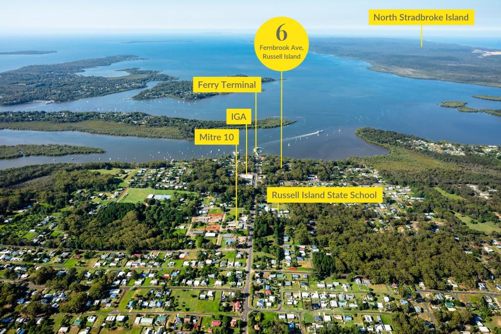 6 FERNBROOK AVE, RUSSELL ISLAND, QLD 4184