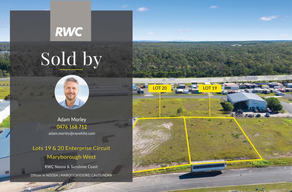 Lots 19 & 20 Enterprise Cct, Maryborough West, QLD 4650