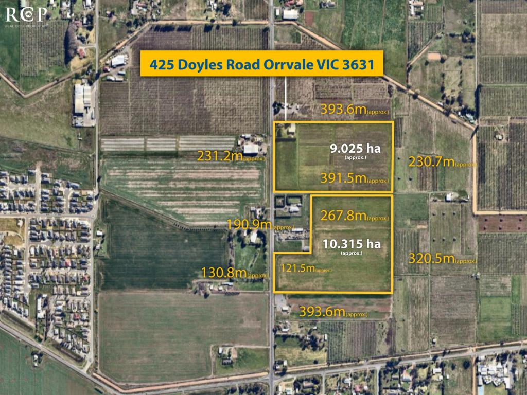 425 DOYLES RD, ORRVALE, VIC 3631