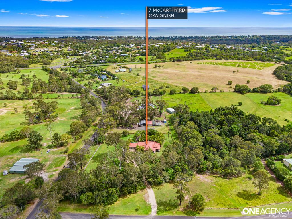 7 MCCARTHY DR, CRAIGNISH, QLD 4655