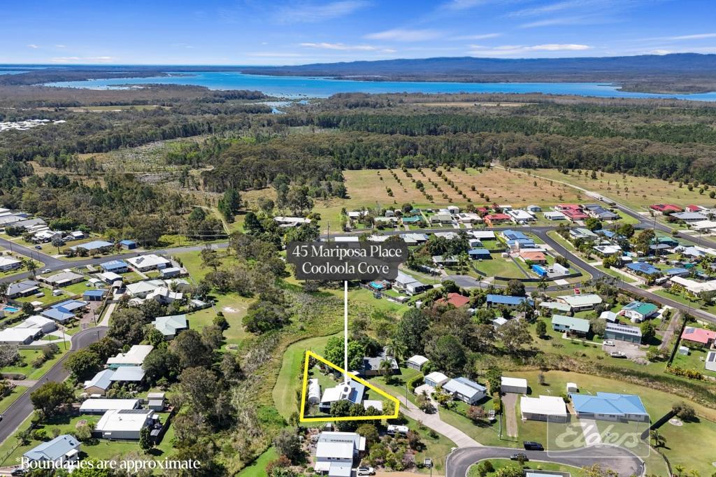 45 MARIPOSA PL, COOLOOLA COVE, QLD 4580