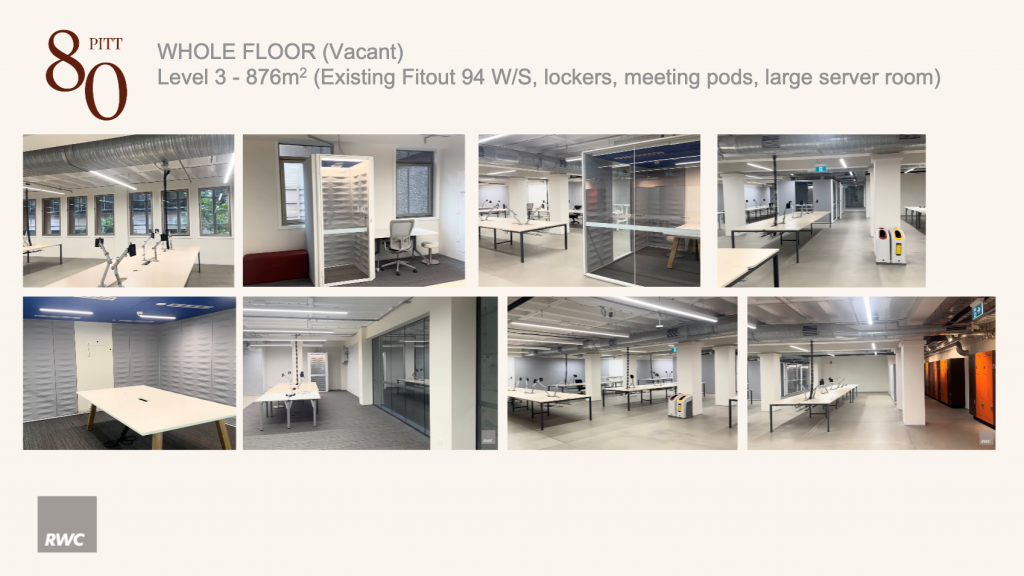 Whole Level 3/80 Pitt St, Sydney, NSW 2000