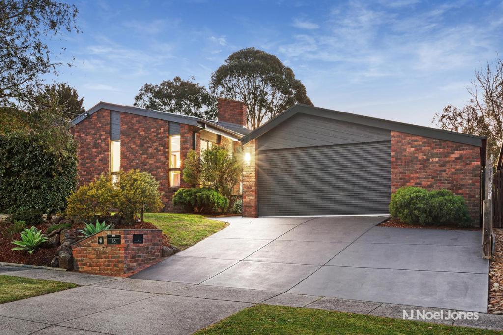 26 Rosemary Ave, Croydon Hills, VIC 3136