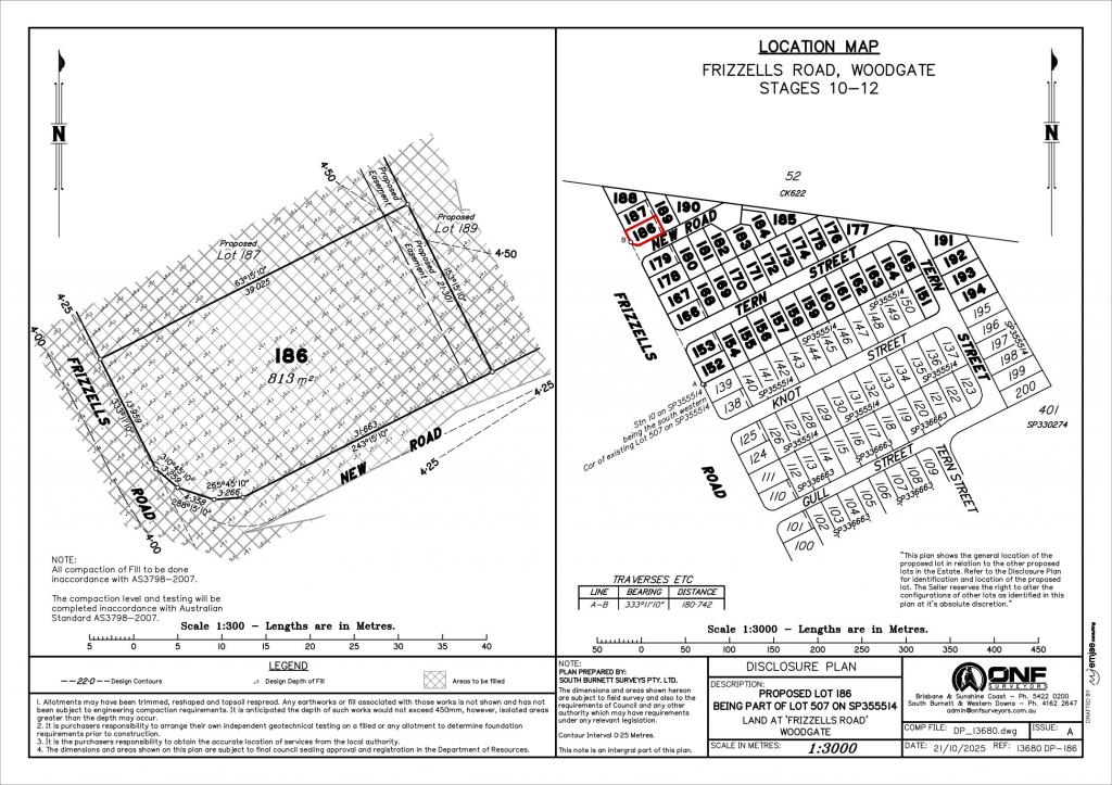 LOT 186 FRIZZELLS RD, WOODGATE, QLD 4660