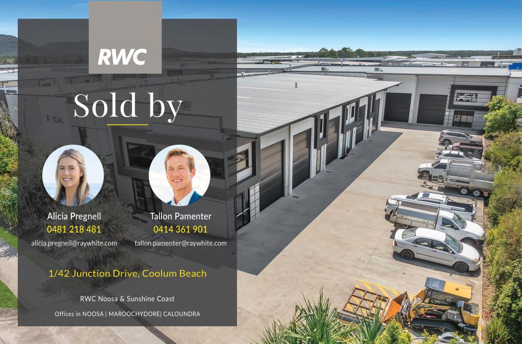 1/42 JUNCTION DR, COOLUM BEACH, QLD 4573