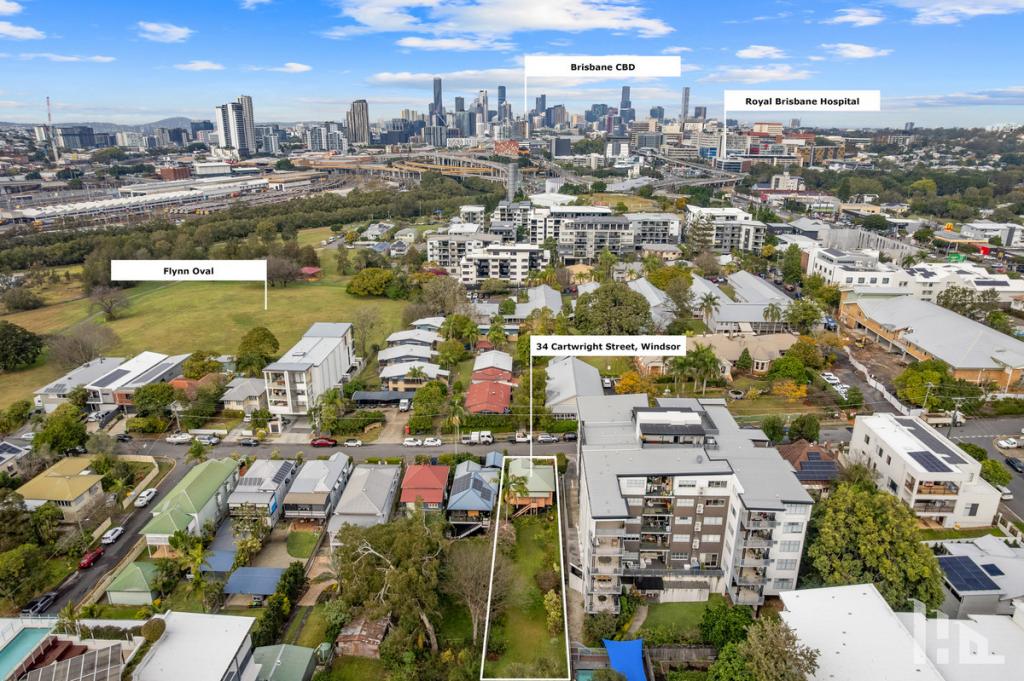 34 CARTWRIGHT ST, WINDSOR, QLD 4030