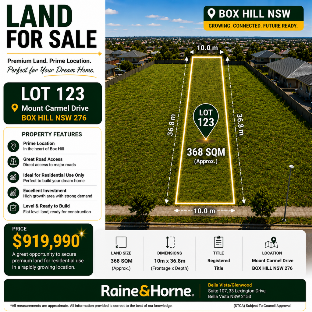 Contact Agent For Address, Box Hill, NSW 2765
