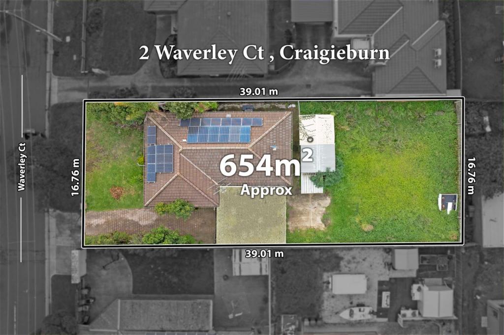 2 WAVERLEY CT, CRAIGIEBURN, VIC 3064