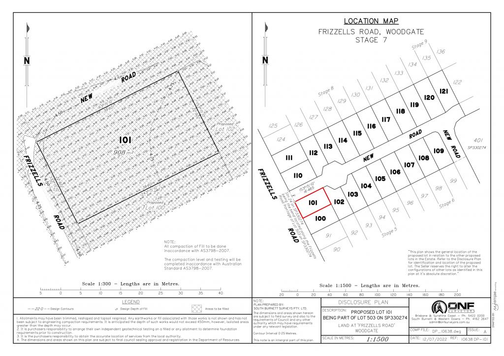 LOT 101 FRIZZELLS RD, WOODGATE, QLD 4660