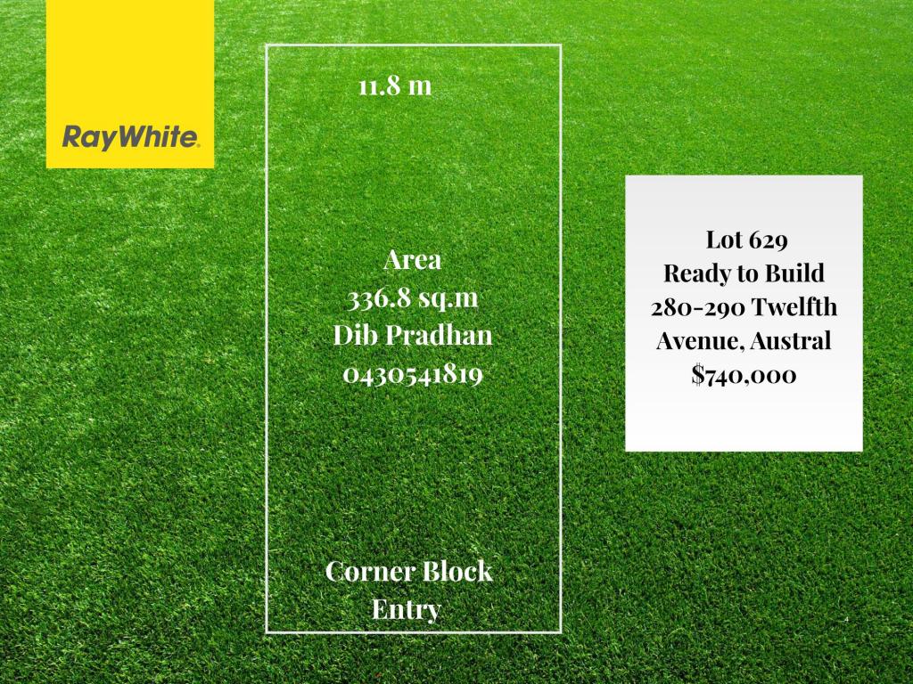 Lot 629/280-290 Twelfth Ave, Austral, NSW 2179