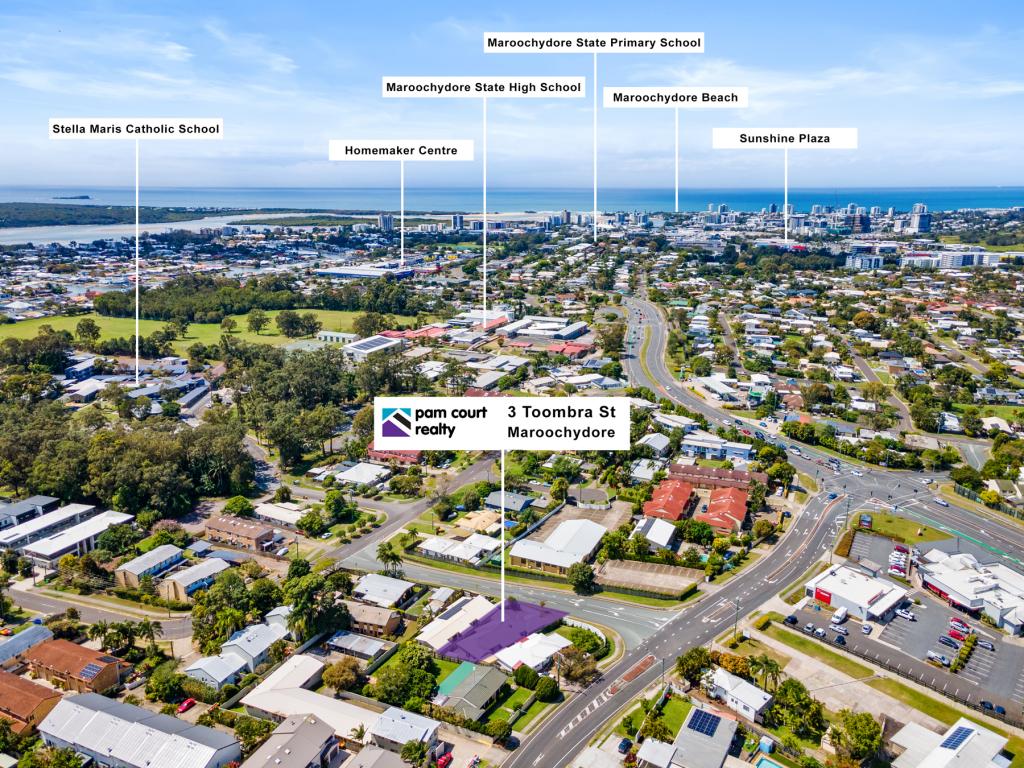 3 TOOMBRA ST, MAROOCHYDORE, QLD 4558