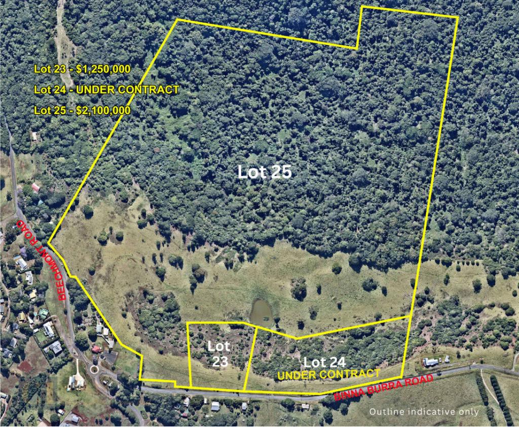 Lot 23, 24 And 25 Binna Burra Rd, Beechmont, QLD 4211
