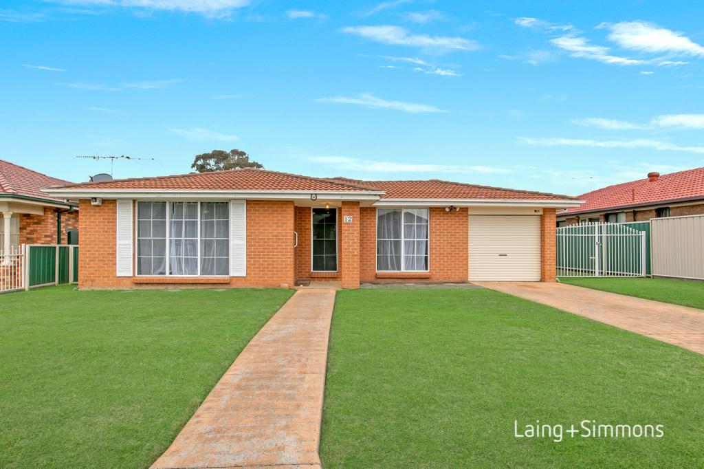 12 Perrin Ave, Plumpton, NSW 2761