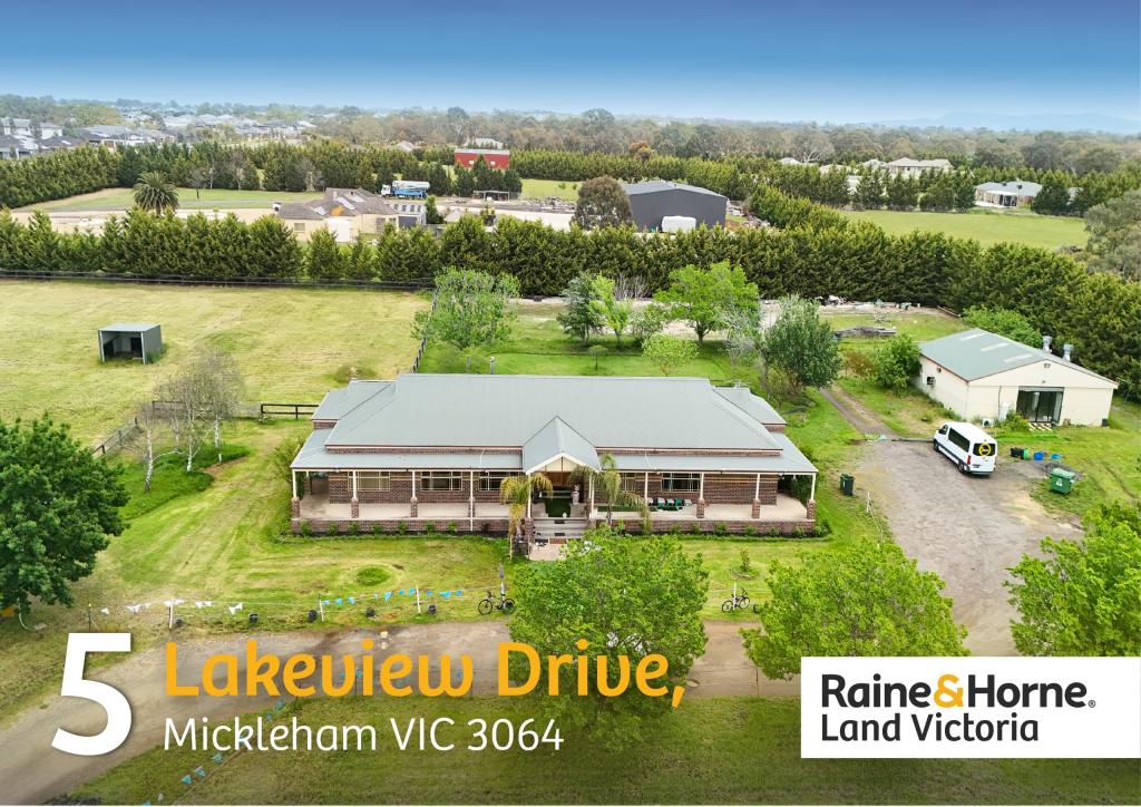 5 LAKEVIEW DR, MICKLEHAM, VIC 3064