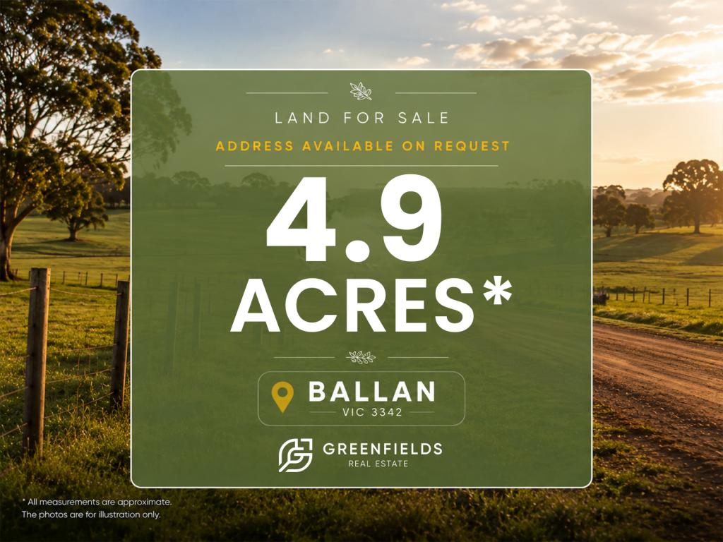 Contact Agent For Address, Ballan, VIC 3342