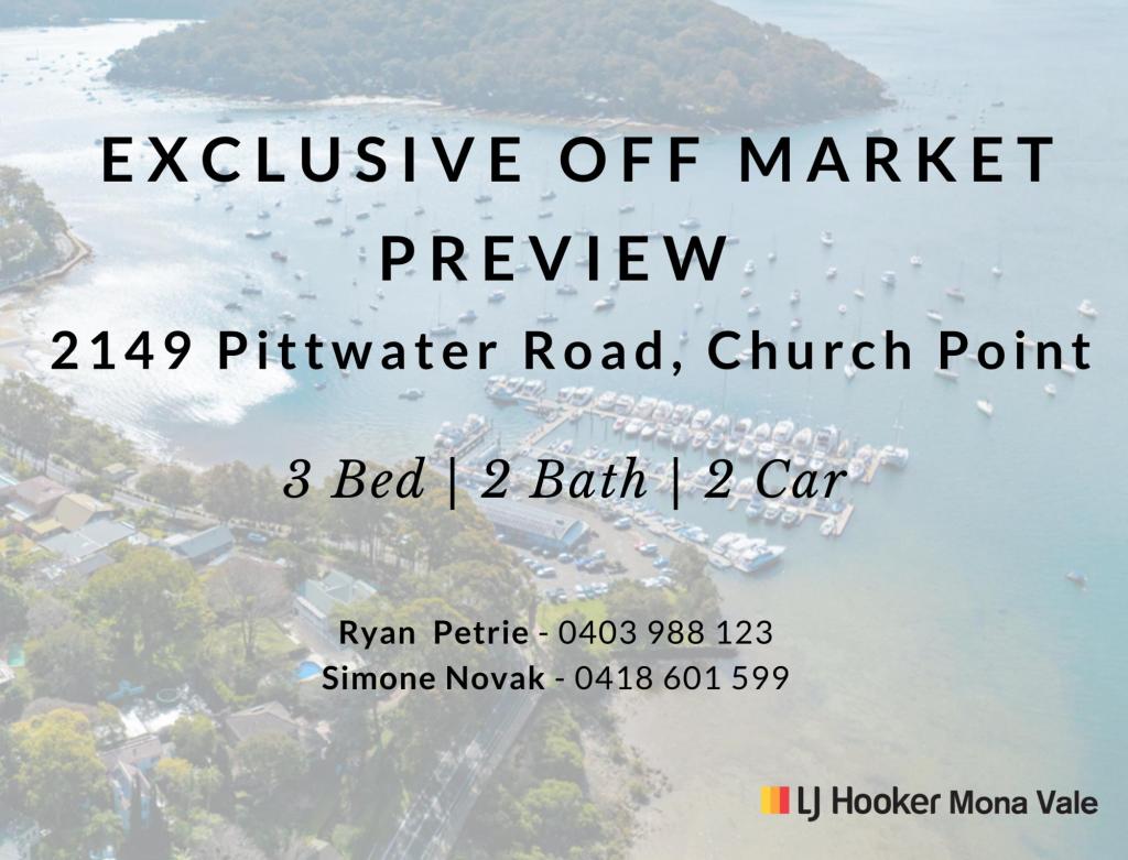 2149 Pittwater Rd, Church Point, NSW 2105