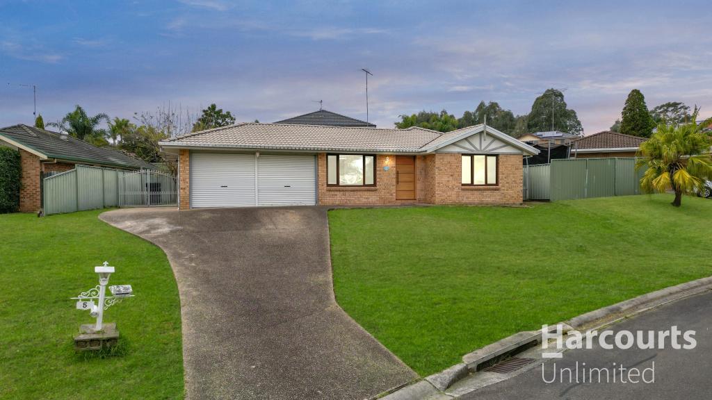 5 Ridgemont Pl, Kings Park, NSW 2148